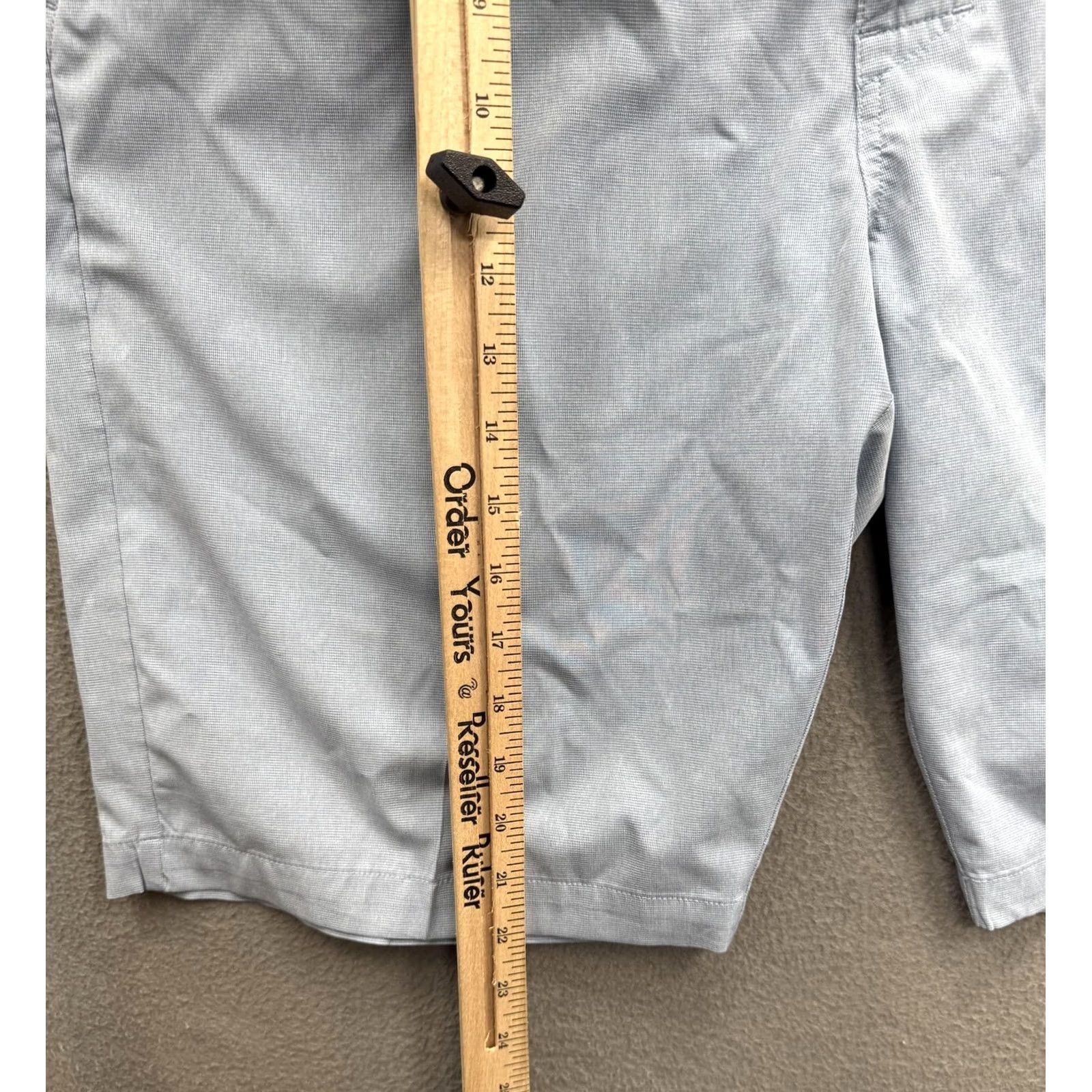 TravisMathew Travis Mathew Shorts Mens 38 Blue Chino Stretch 10 Inseam Golf Casual Summer Mens Size US 38 / EU 54 - 5 Thumbnail
