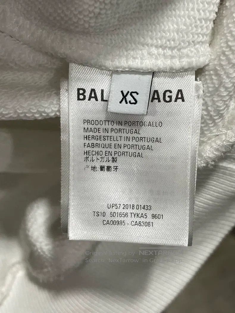 Balenciaga Balenciaga White and Pink Hoodie Size US XS / EU 42 / 0 - 8 Thumbnail