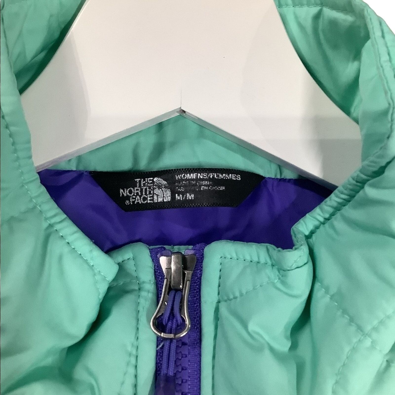 The North Face North Face Baby Blue Puffer Jacket Size US M / EU 48-50 / 2 - 4 Thumbnail