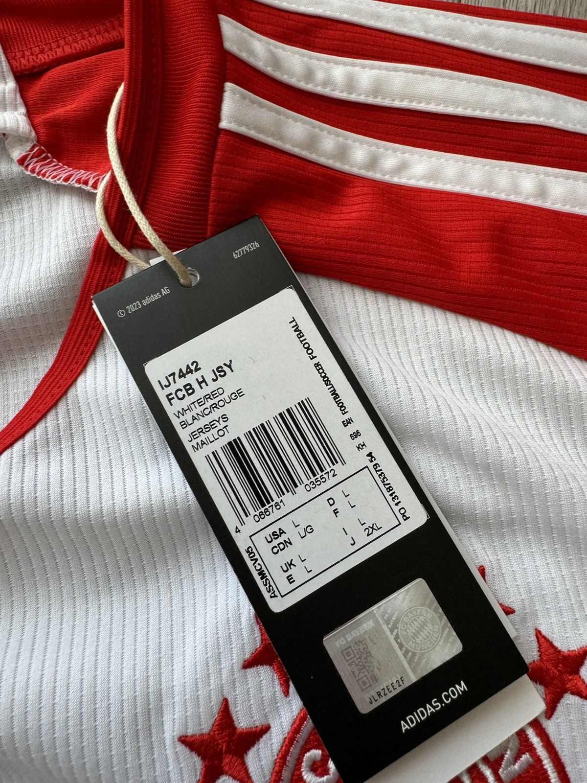 Adidas Bayern Munich #9 Harry Kane Jersey Size US L / EU 52-54 / 3 - 6 Thumbnail