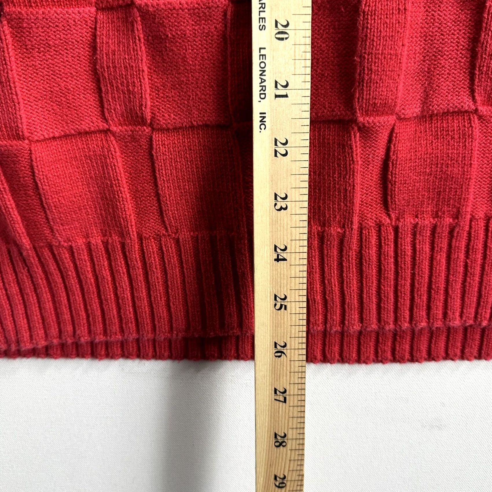 CO VINTAGE Pickering Kimberton Co Golf Club Crewneck Sweater Sportswear Mens XL red Cotton Knit Pullover Golf All Seasons Winter Summer Spring Fall Mens Size US XL / EU 56 / 4 - 6 Thumbnail