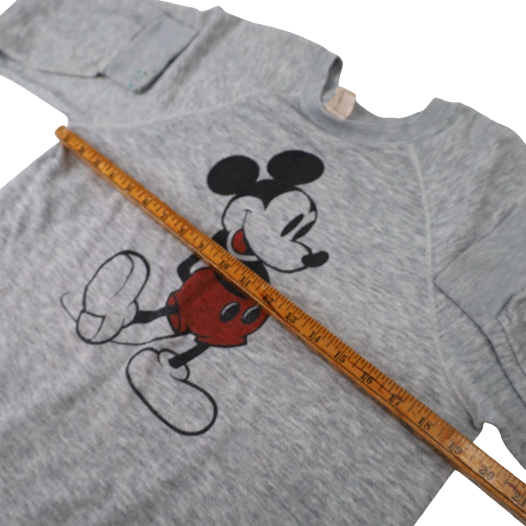 Disney VINTAGE Disney Mickey Mouse Graphic Sweatshirt Mens Medium Gray Heather Pullover Sweatshirt Size US M / EU 48-50 / 2 - 7 Thumbnail