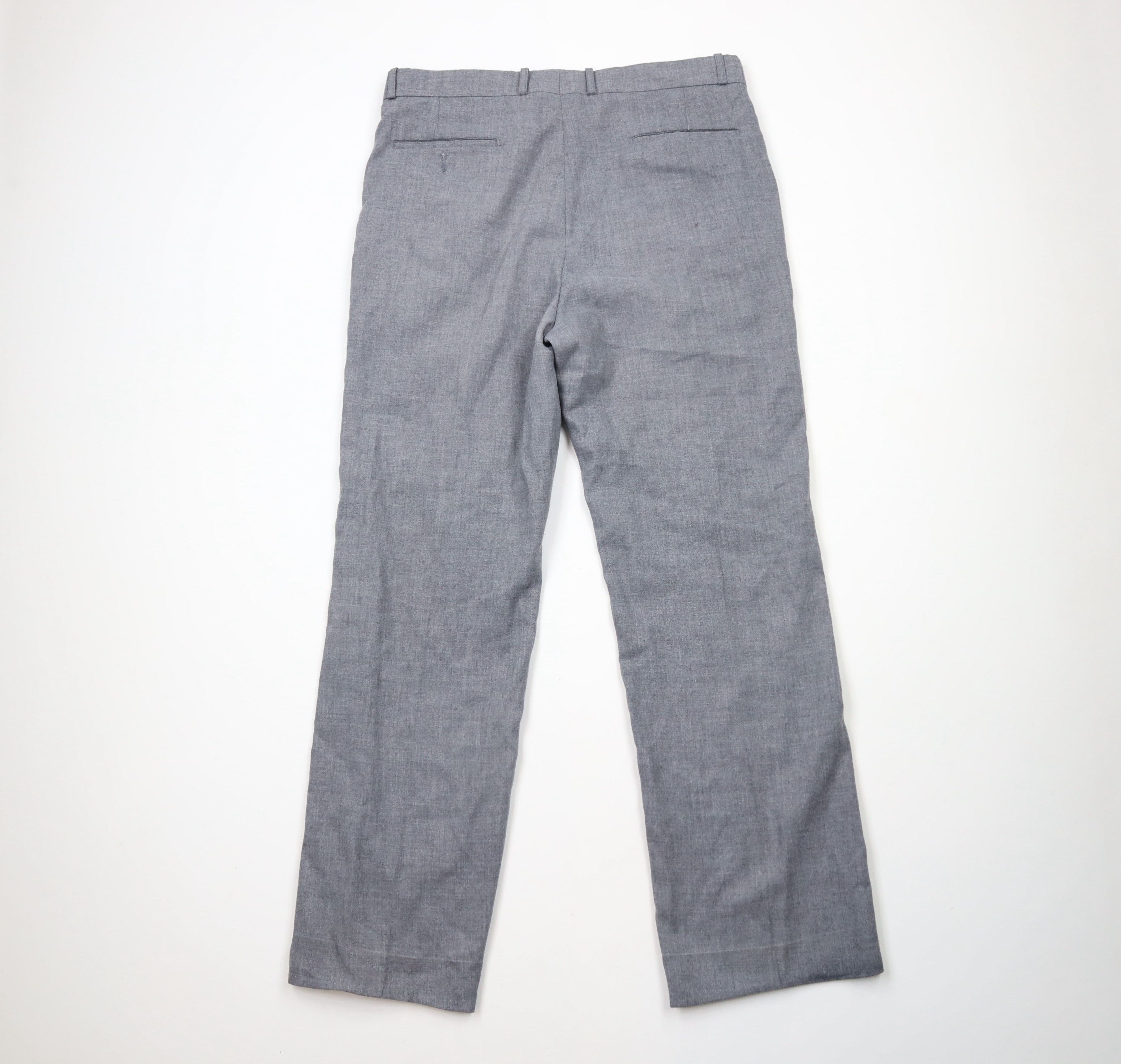Vintage Vintage 70s Streetwear Wide Leg Bell Bottoms Pants Gray Size US 34 / EU 50 - 11 Thumbnail