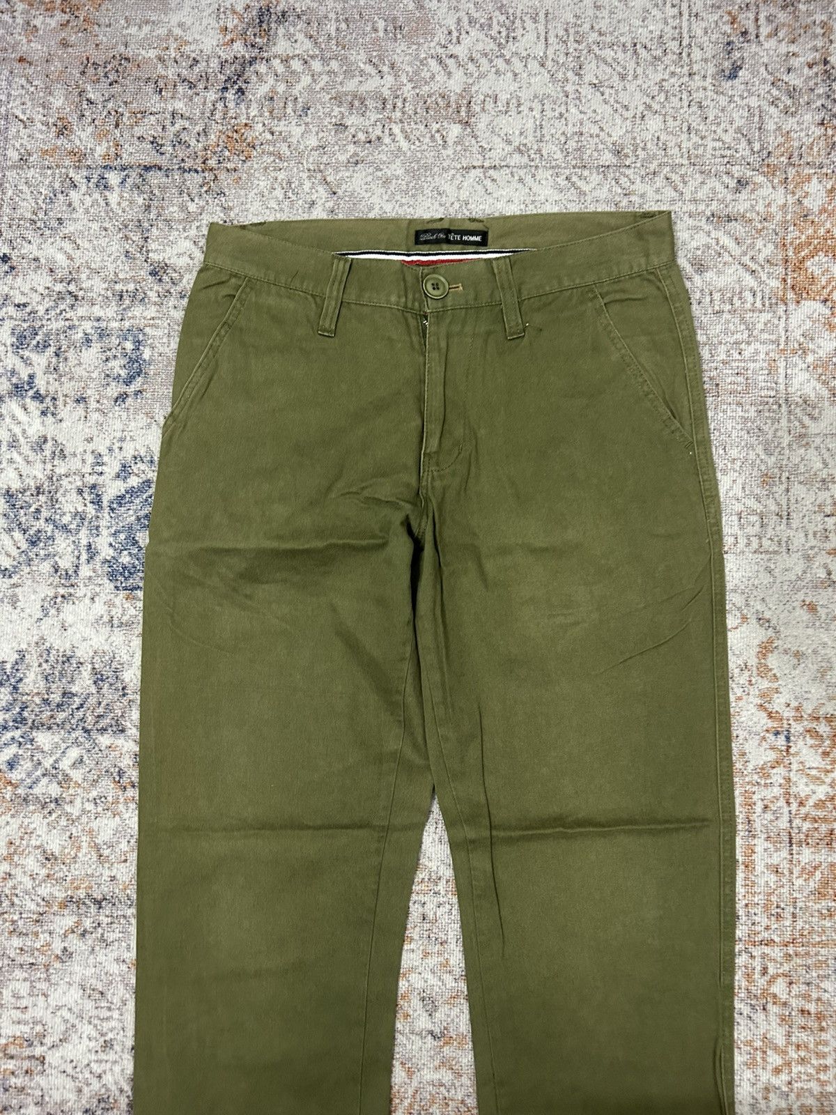 Tete Homme Vintage Sun Faded Tete Homme Issey Miyake Buckle Back Pants Size US 31 - 5 Thumbnail
