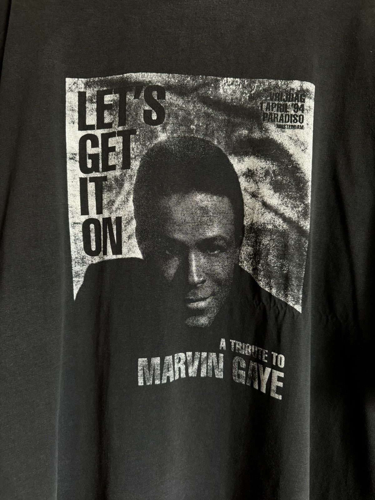 Band Tees × Vintage Vintage 1994 Marvin Gaye ‘Let’s Get It On’ Band T-Shirt Size US L / EU 52-54 / 3 - 3 Thumbnail