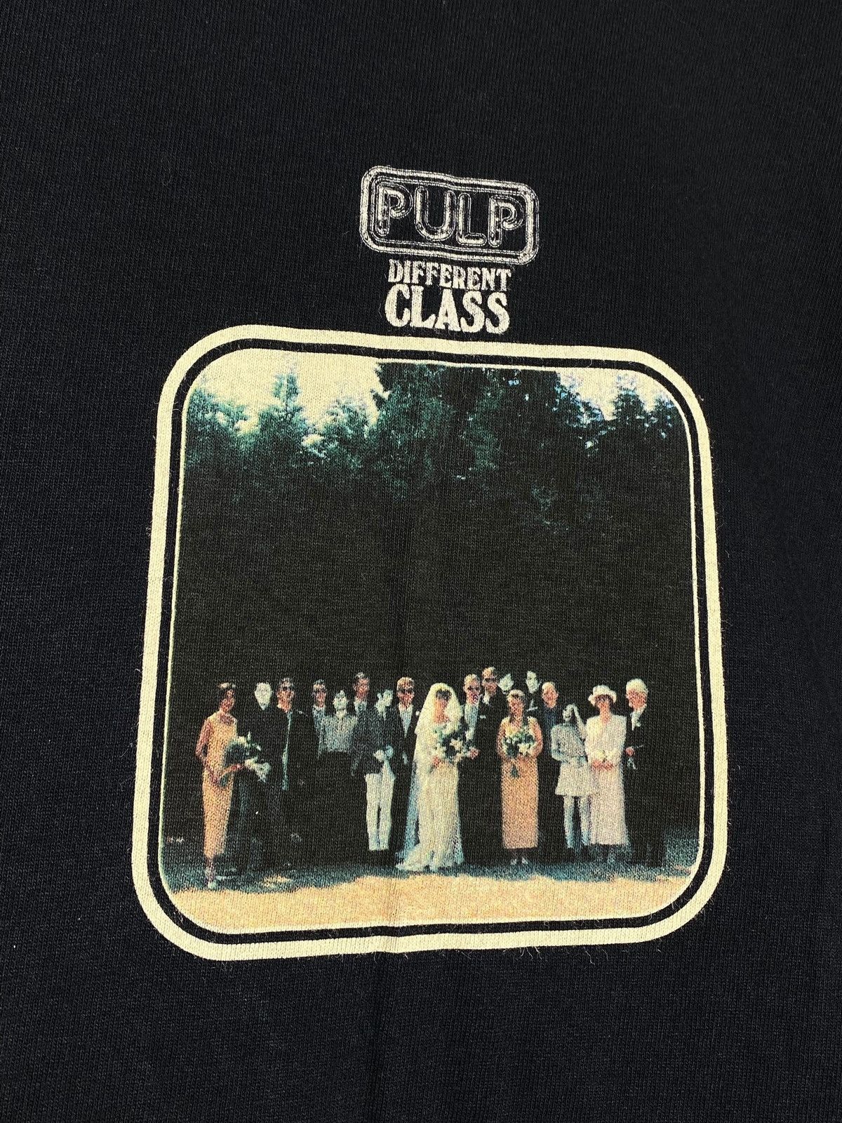 Band Tees PULP Different Class Britpop Band Jarvis Cocker Album Shirt Size US XL / EU 56 / 4 - 5 Thumbnail