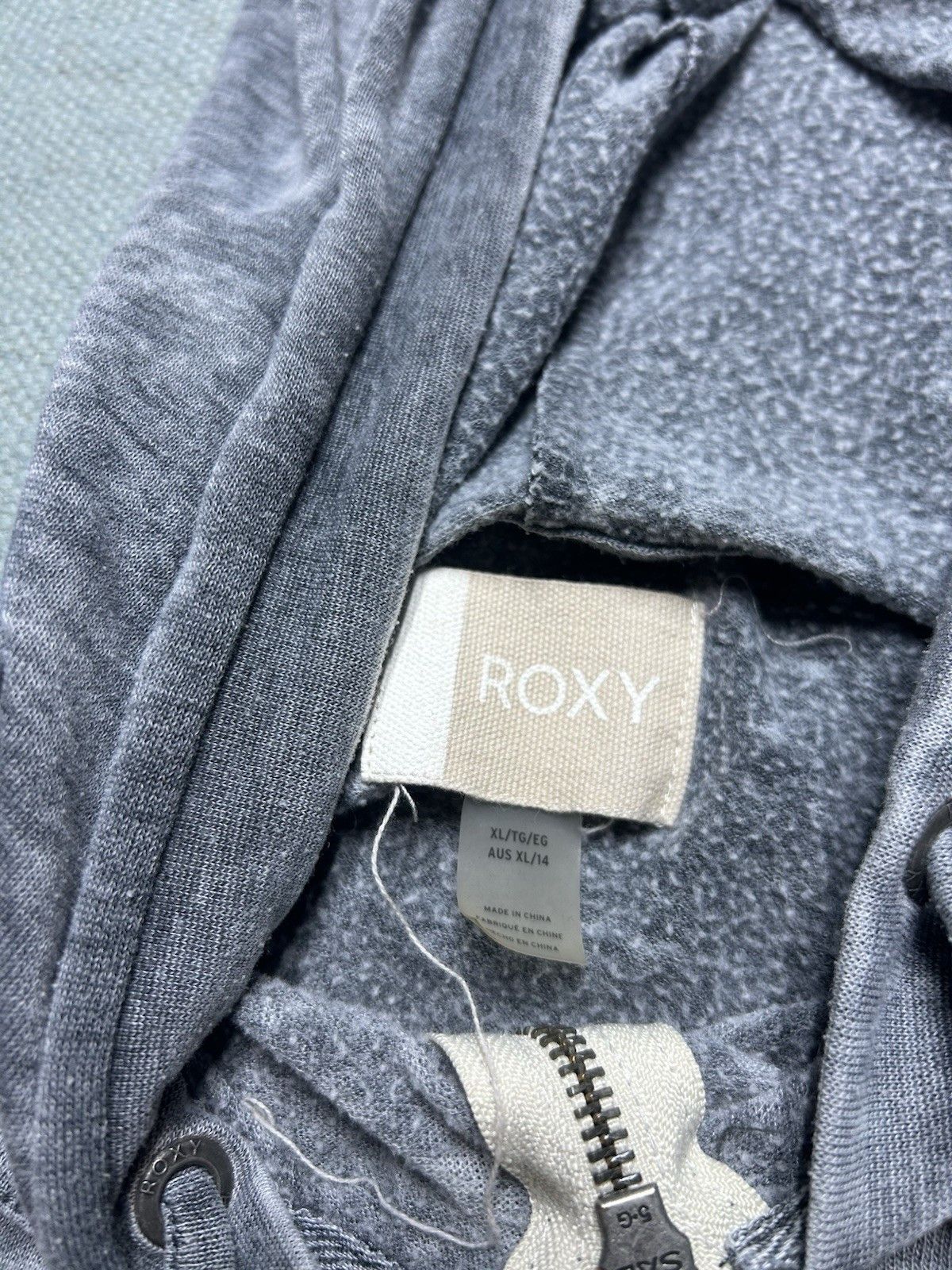 Vintage Roxy surf hoodie zip quiksilver billabong beach women’s XL Size XL / US 12-14 / IT 48-50 - 6 Thumbnail