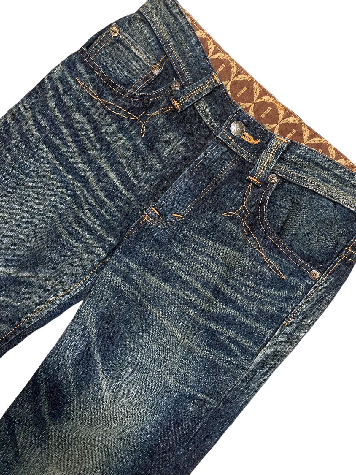 Kapital Flare Jeans Clawmark Edwin Japan Denim Boot Cut Bell Bottom Size US 30 / EU 46 - 4 Thumbnail