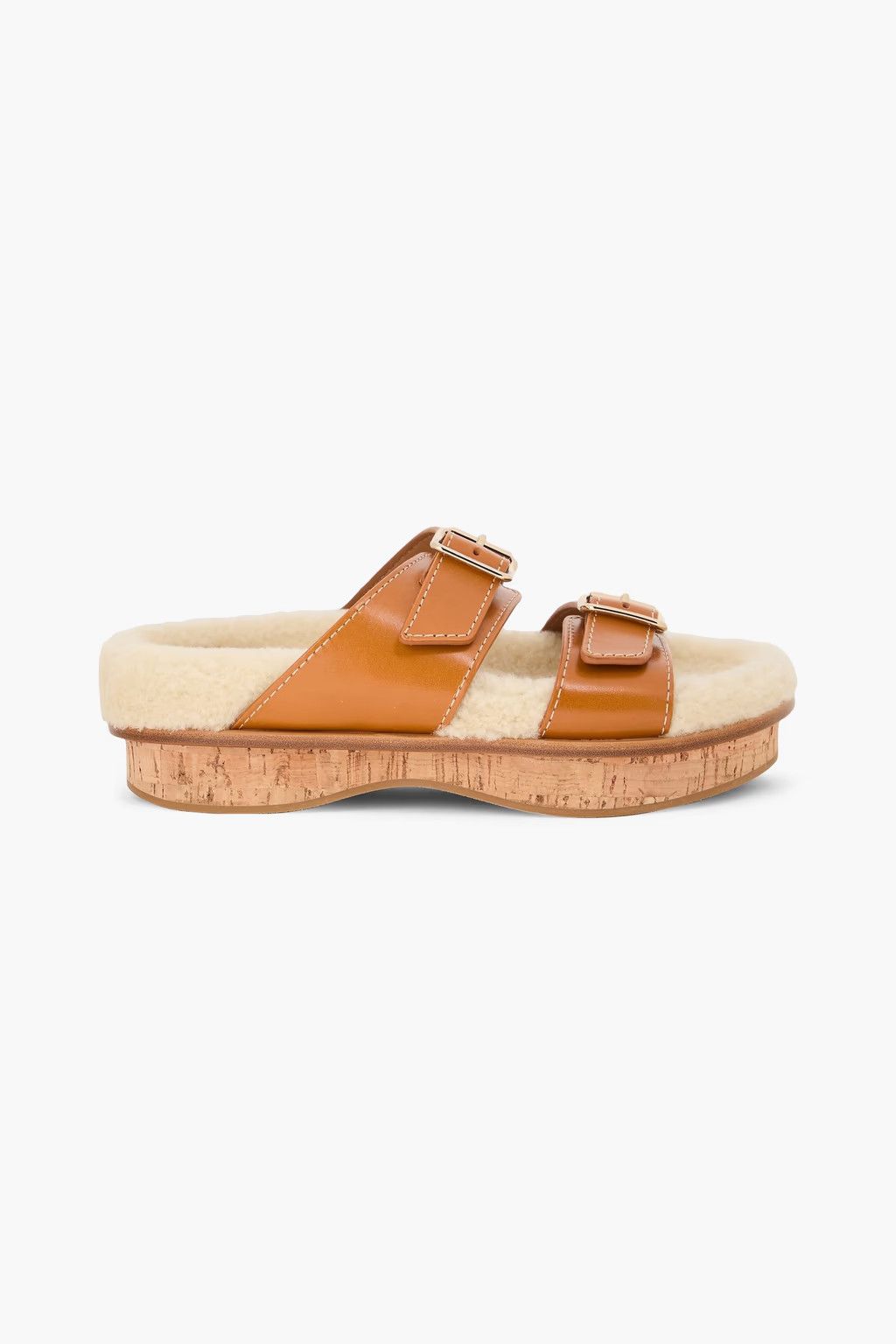 Chloe o1y0825 Mules in Tan Size US 8 / IT 38 - 1 Thumbnail