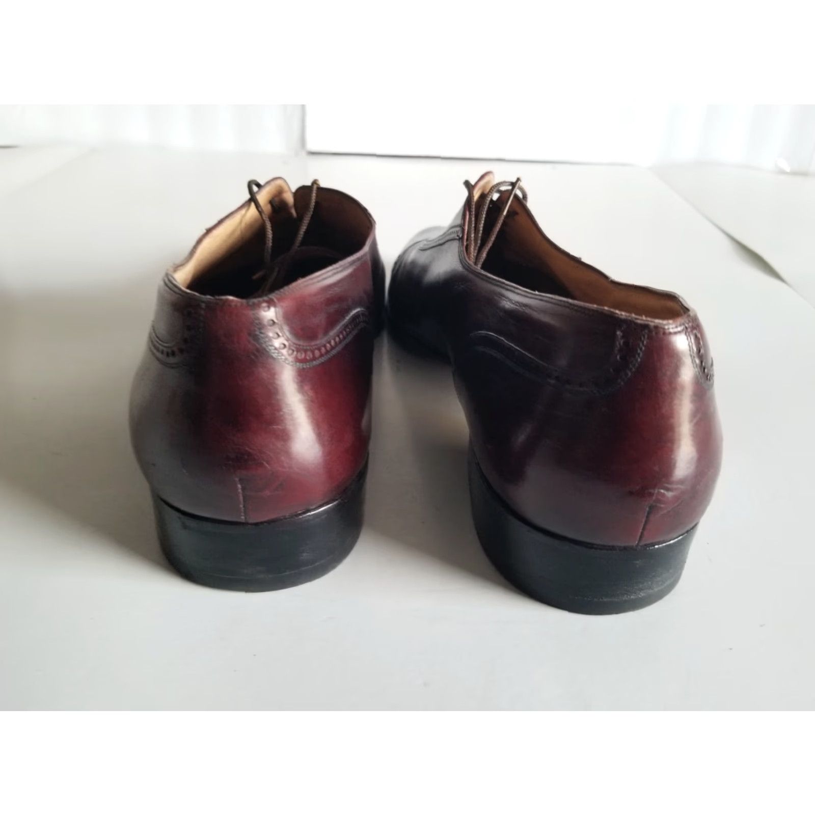 Cole Haan Cole Haan Mens Dress Shoe Oxfords 11 D Brown Leather Cap Toe Made In Italy Size ONE SIZE - 3 Thumbnail