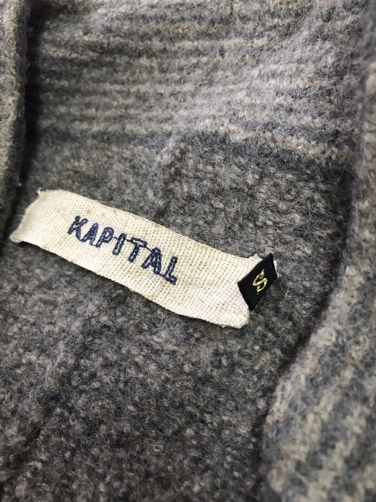 Kapital Kapital Wool Coat jacket Size US S / EU 44-46 / 1 - 5 Thumbnail