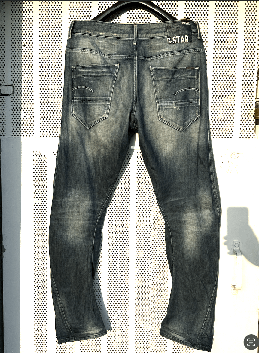 G-Star G Star Raw GS01 Vintage Men’s Jeans 3D Size US 34 / EU 50 - 1 Thumbnail