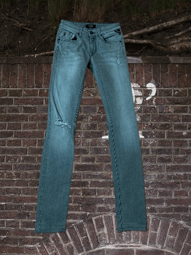 Replay × Vintage High Waisted Skinny Denim Pants Size 26" / US 2 / IT 38 - 1 Thumbnail