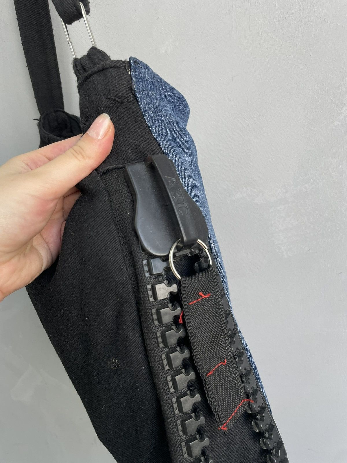 Diesel Big Zip avant garde shoulder bag y2k diesel style Size ONE SIZE - 4 Thumbnail