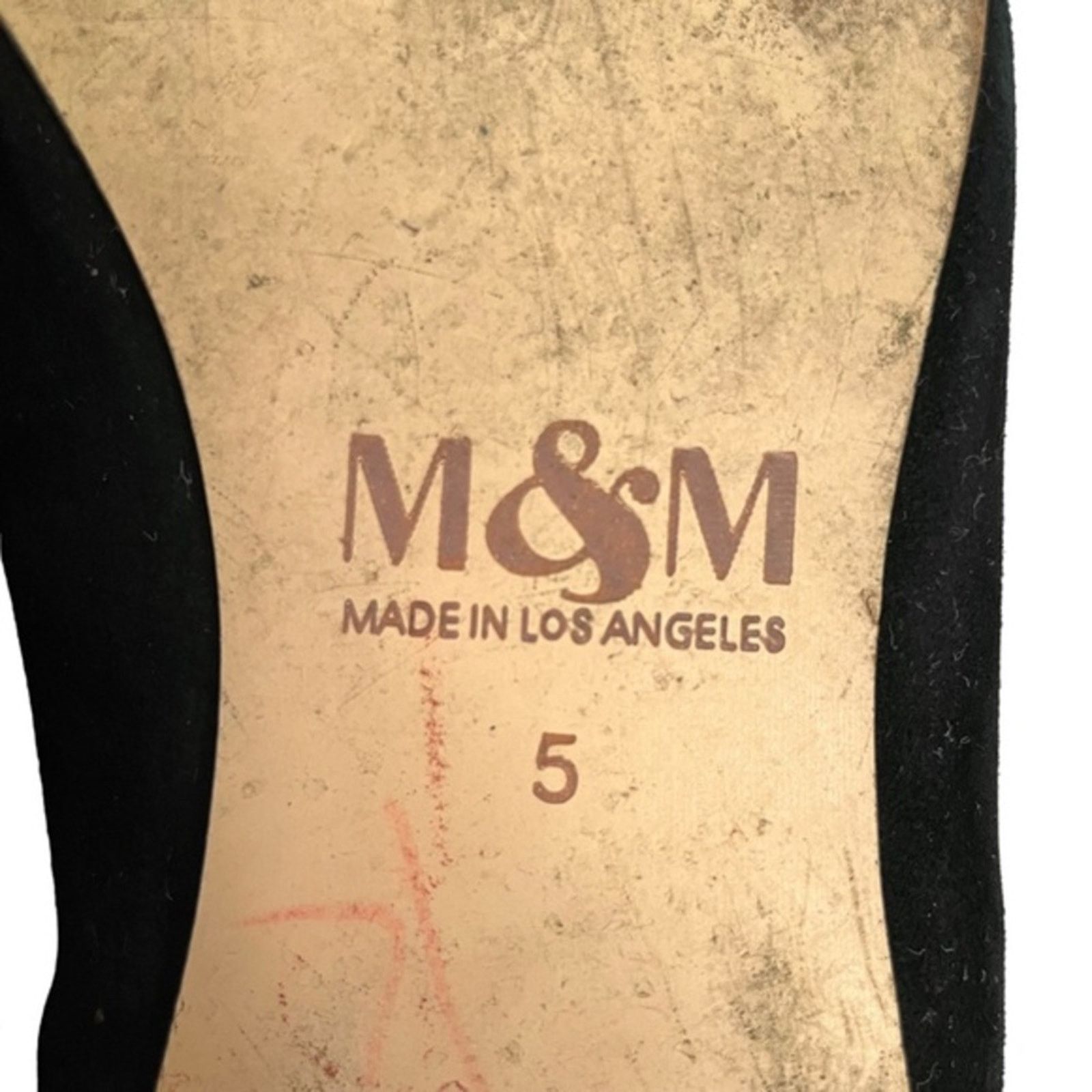 Other Mara & Mine Jem Skull Slippers Silver Skeleton Suede Flats Size US 5 / IT 35 - 7 Thumbnail