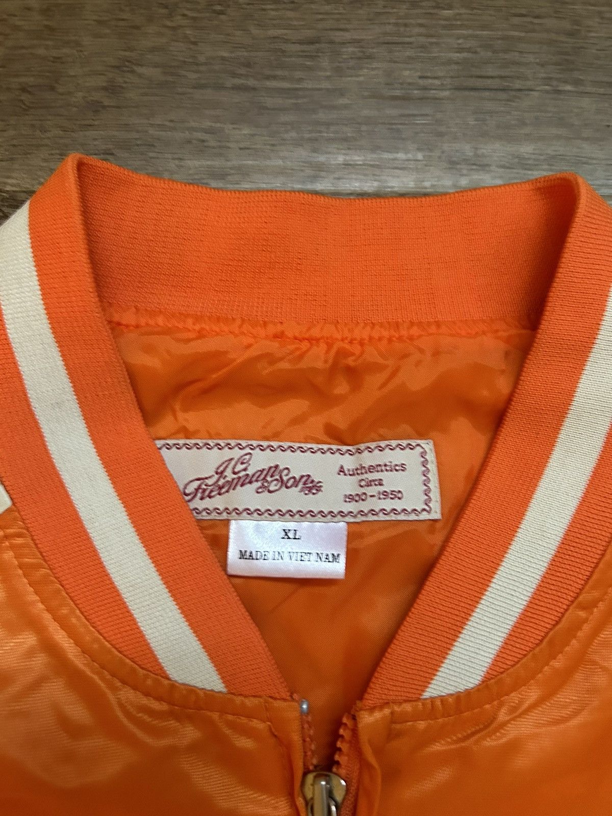 Freeman Vintage allstar varsity style jacket Size US XL / EU 56 / 4 - 3 Thumbnail