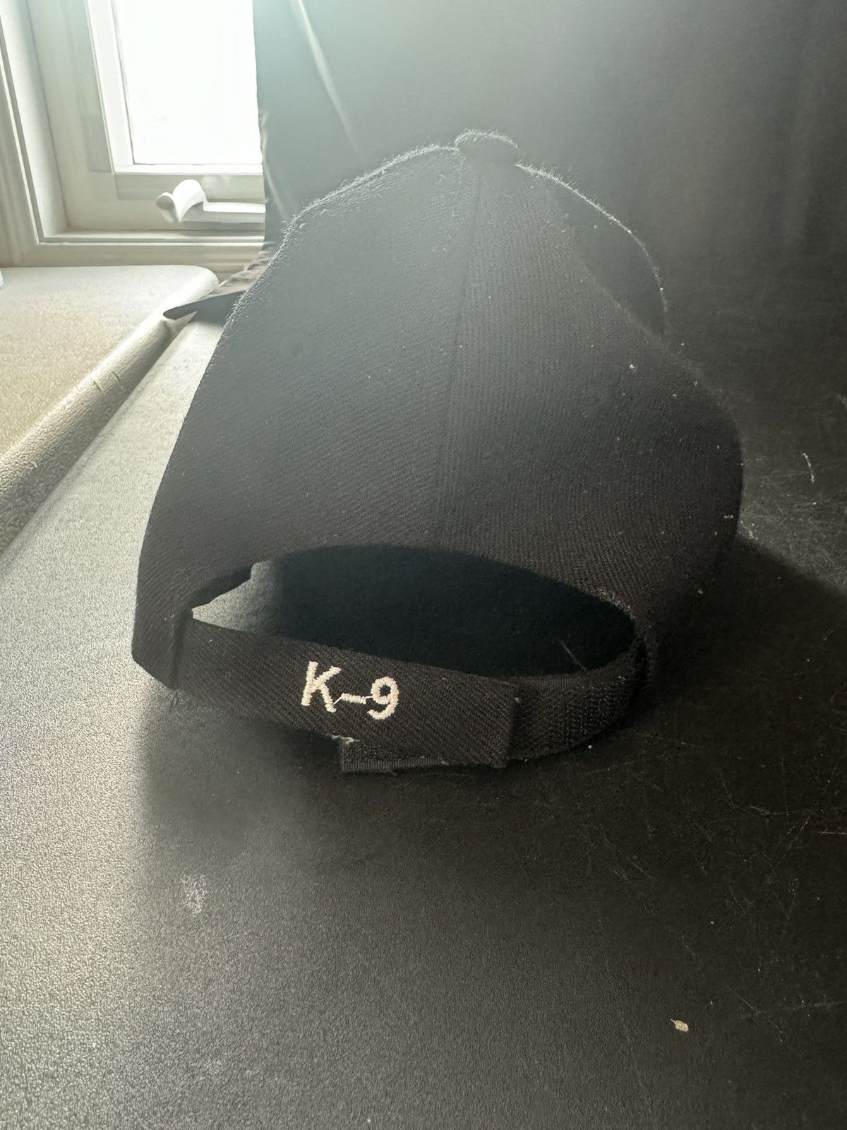 Japanese Brand K-9 Black Service Dog Hat Police Cop Swat Size ONE SIZE - 4 Thumbnail