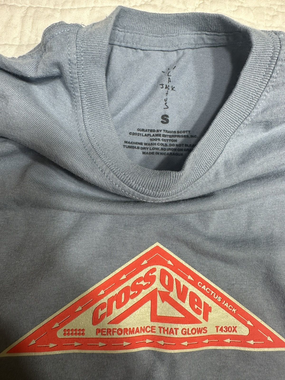 Travis Scott Travis Scott Air Max 270 Dune Tee Crossover Size Small Size US S / EU 44-46 / 1 - 3 Thumbnail