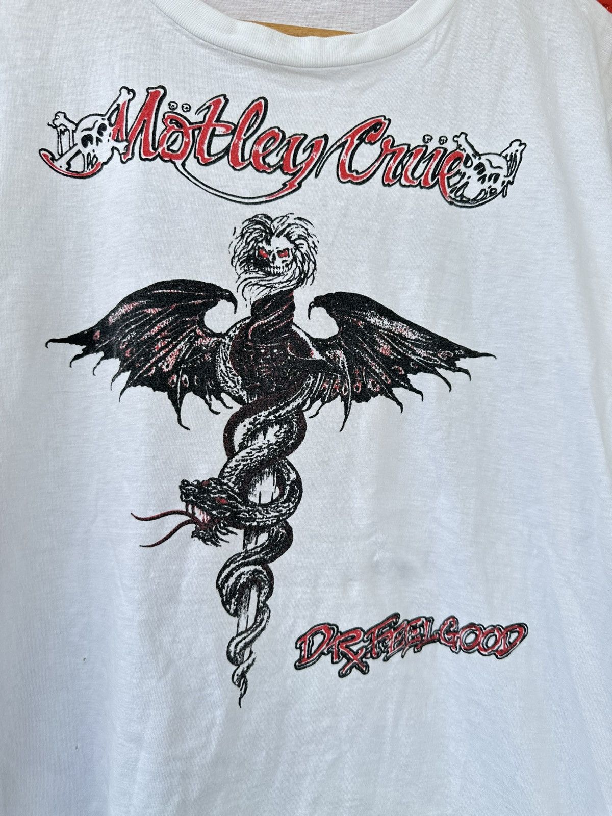Band Tees Vintage 80s Montley Crue Dr Feelgood Tee Size US M / EU 48-50 / 2 - 2 Thumbnail