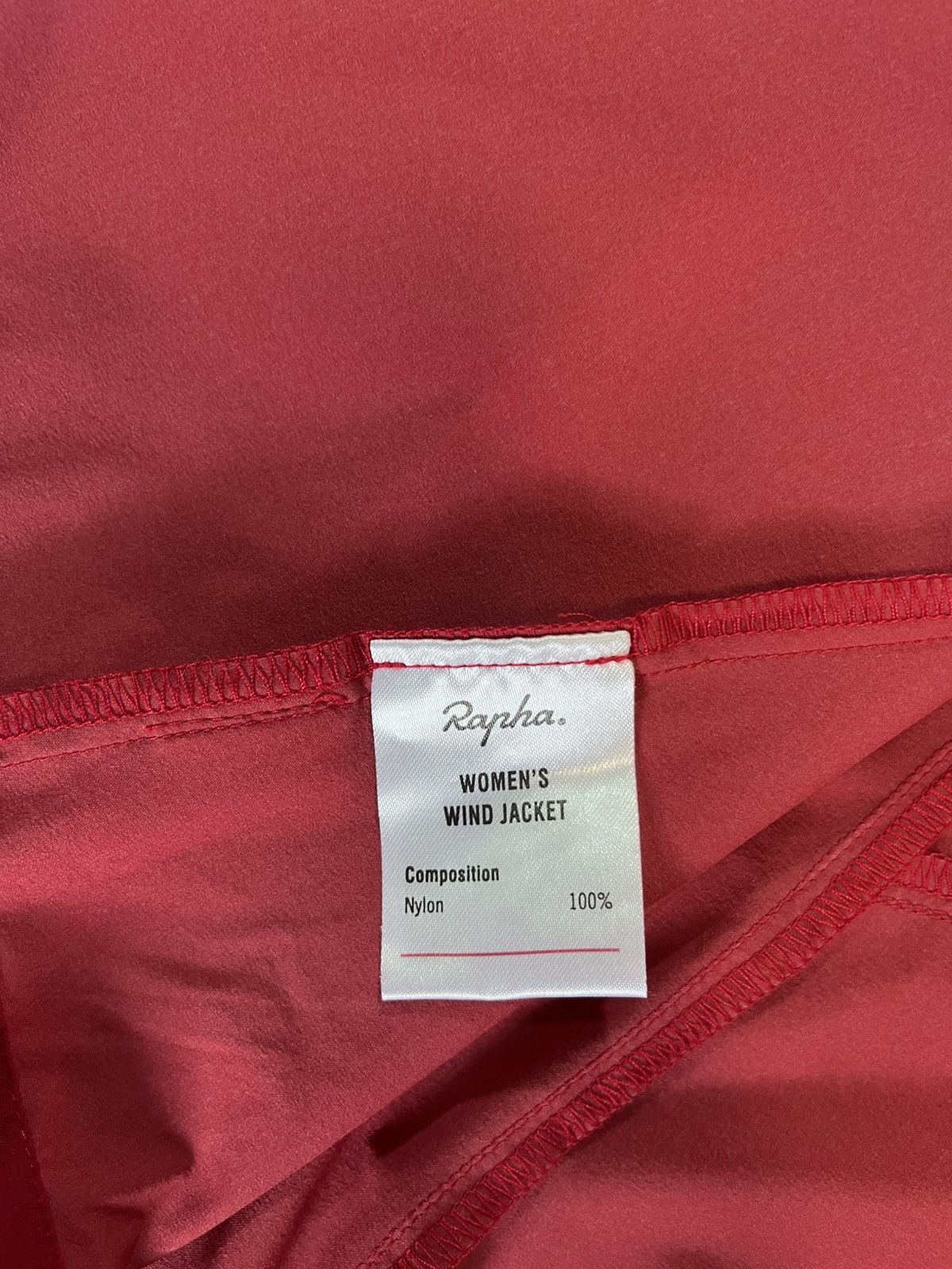 Rapha Rapha Women’s Wind Jacket SizeM Red Cycling Reflective Shell Size M / US 6-8 / IT 42-44 - 9 Thumbnail