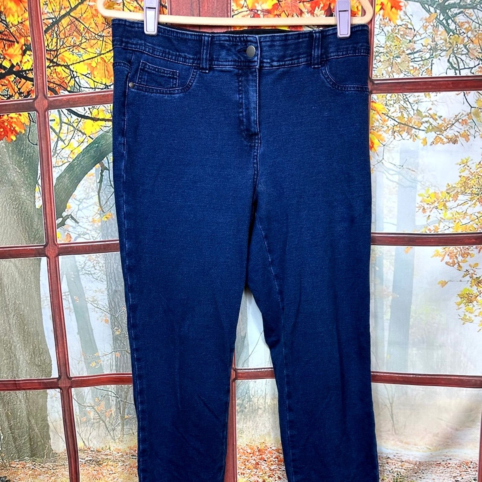 Other Style & Co High Rise Jeggings Med Blue size 10 Size 32" / US 10 / IT 46 - 3 Thumbnail