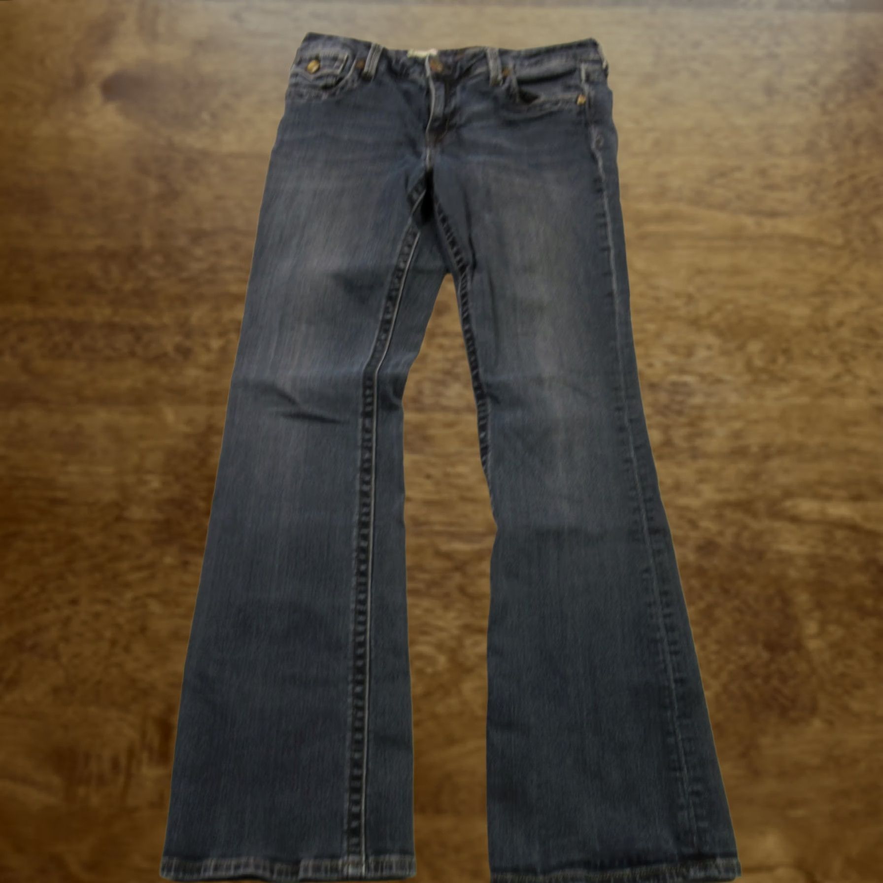 Vintage KUT from the Kloth Jeans Women 10 Lightweight Straight Leg Stretch Pockets Blue Size 32" / US 10 / IT 46 - 1 Thumbnail