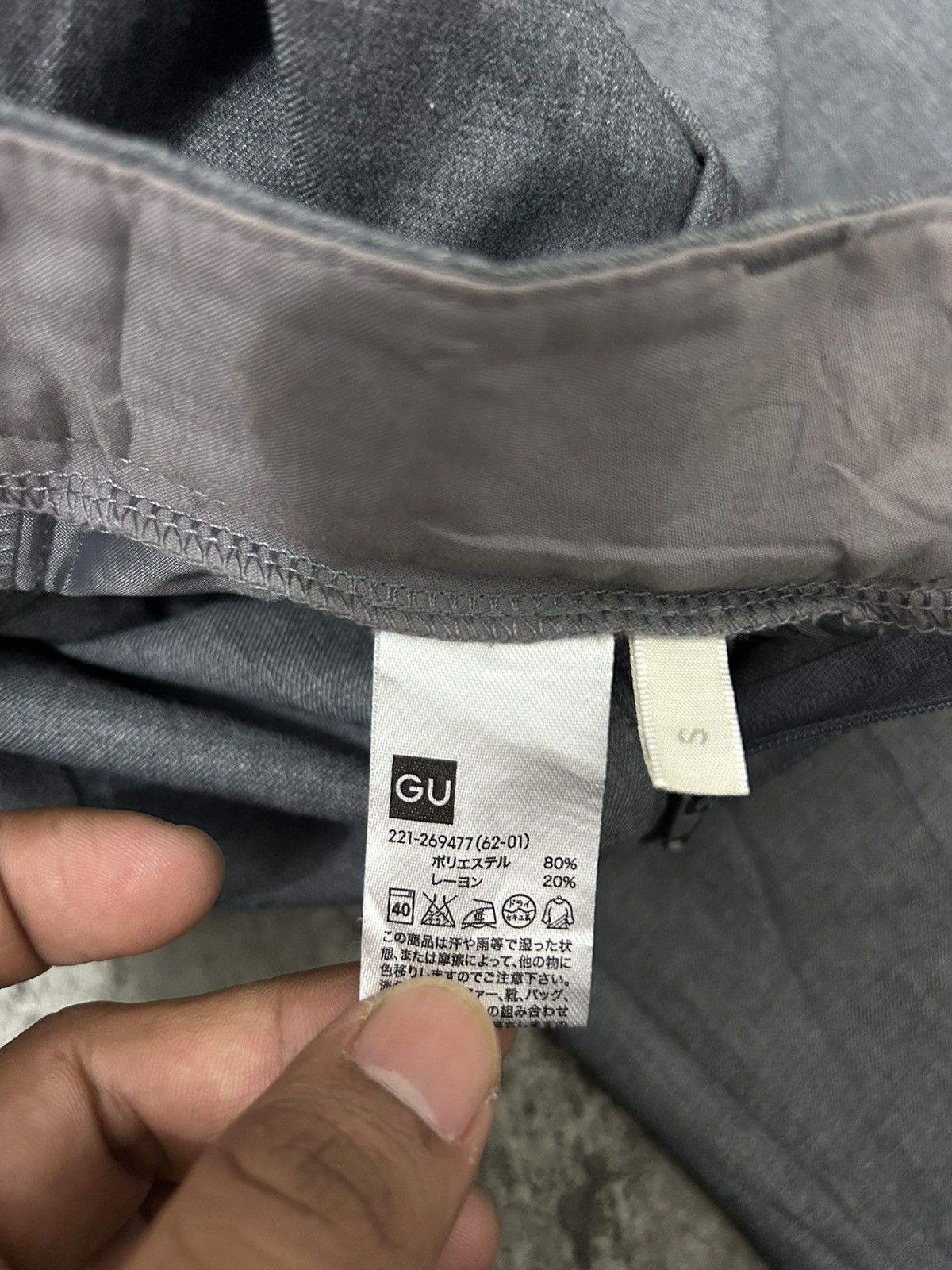 GU GU Japan Wide Leg Yohji Style Size US 27 - 7 Thumbnail