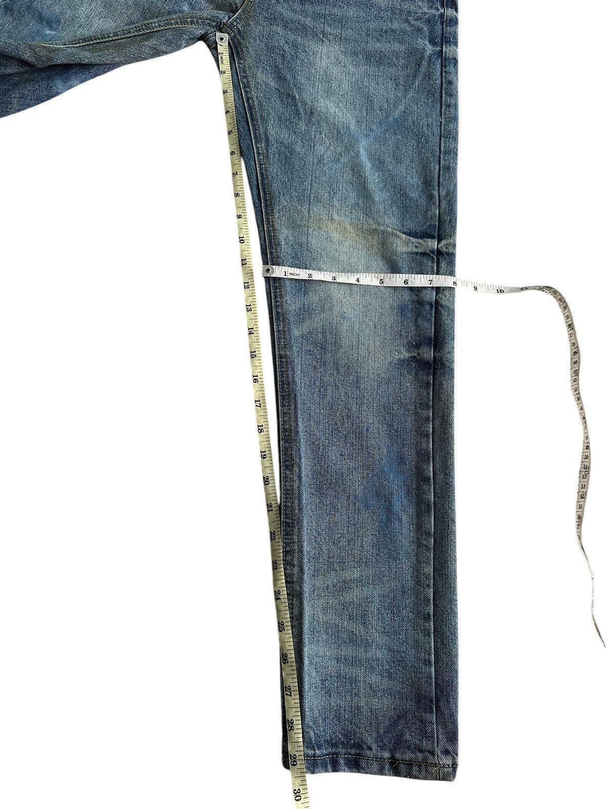 Hysteric Glamour ARCHIVE KILL CITY CRAZY SICK WASHED DENIM JEANS Size US 30 / EU 46 - 14 Thumbnail