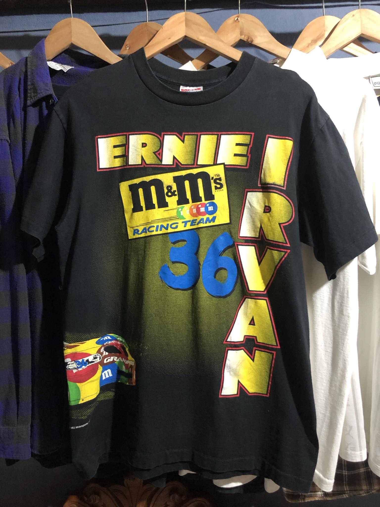 NASCAR Vintage Ernie Irvan Nascar 1999 Size US L / EU 52-54 / 3 - 1 Thumbnail