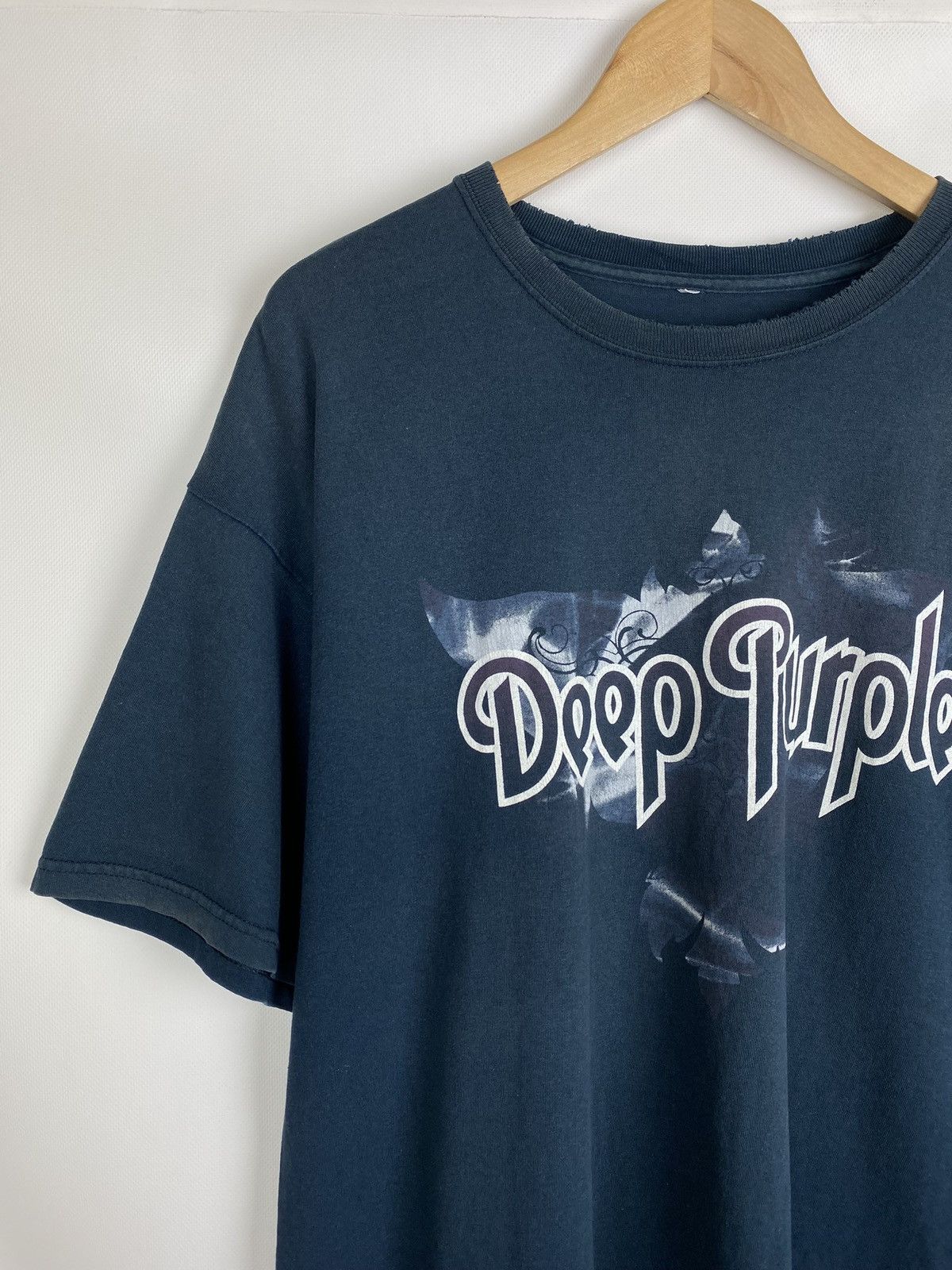 Band Tees Deep Purple men’s vintage distressed band tour t shirt Size US XXL / EU 58 / 5 - 4 Thumbnail