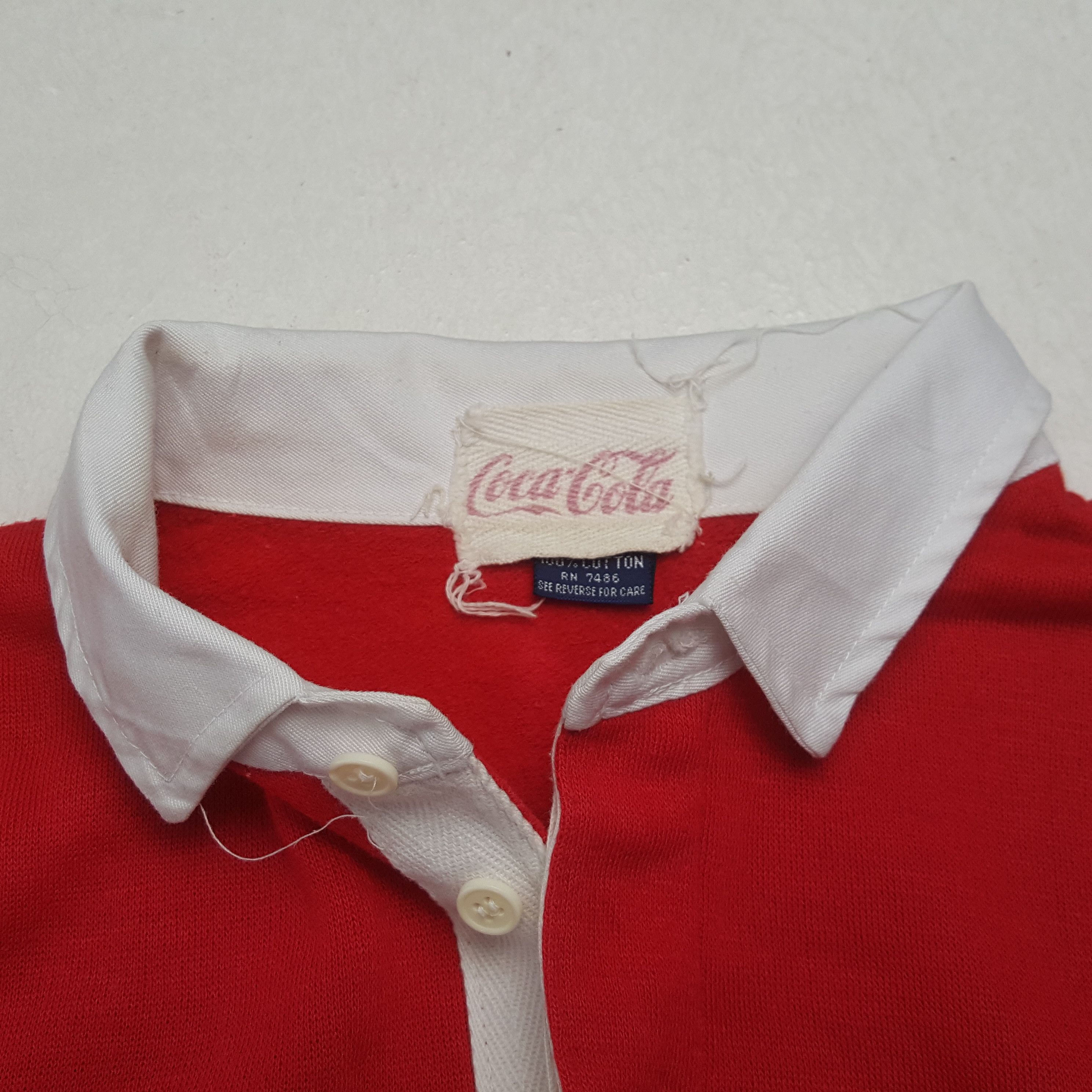 Coca Cola Coca-Cola Spellout Design Polos C294N53 Size US L / EU 52-54 / 3 - 6 Thumbnail
