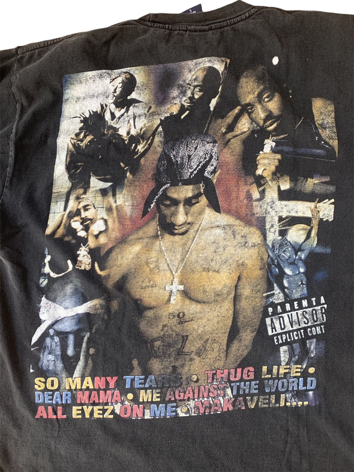 Vintage Vintage 2Pac Rap Tee Size US L / EU 52-54 / 3 - 7 Thumbnail