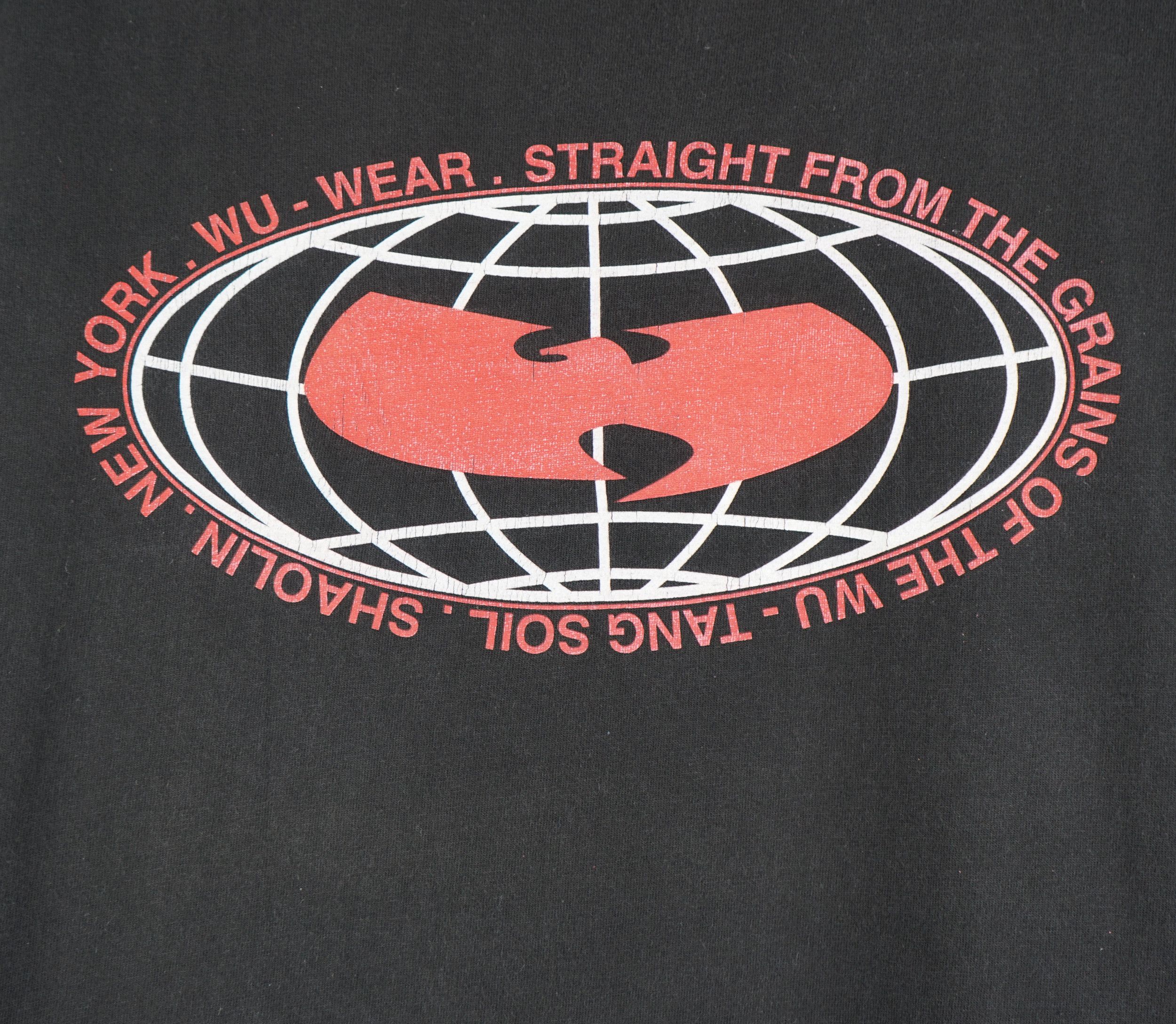 Band Tees Vintage 1990s Wu Tang Clan Long Sleeve T-Shirt Size US XXL / EU 58 / 5 - 2 Thumbnail