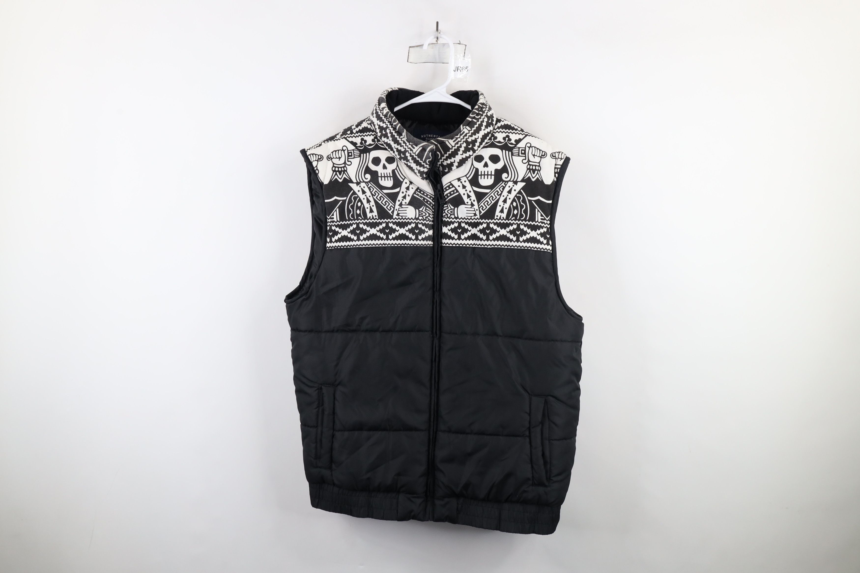 Ecko Unltd. × Vintage Vintage Y2K Ecko King Full Zip Puffer Vest Jacket Black Size US XL / EU 56 / 4 - 1 Thumbnail