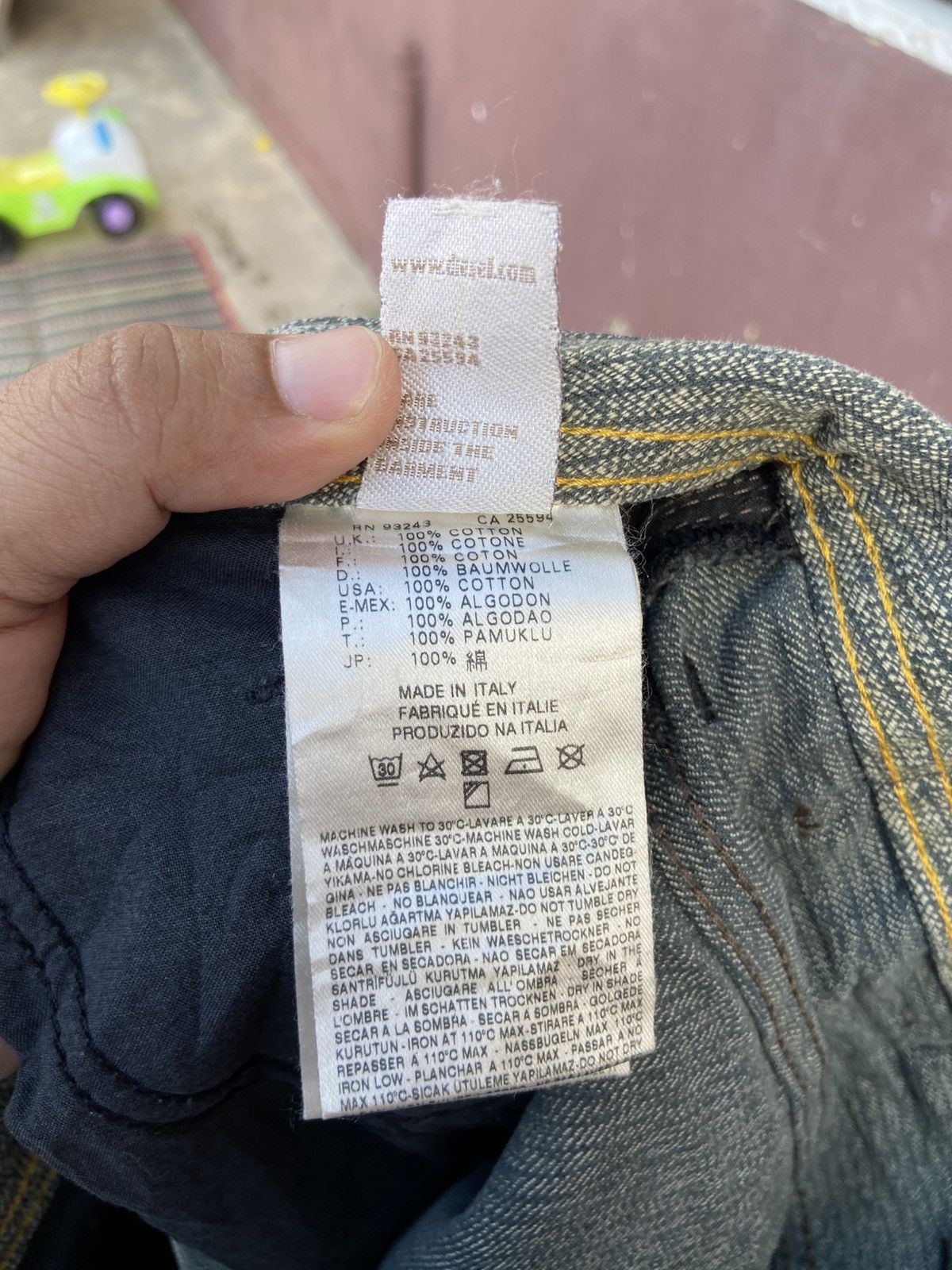 Diesel Diesel Safado Vintage Wash Jeans – Italian Craftsmanship Size US 32 / EU 48 - 9 Thumbnail