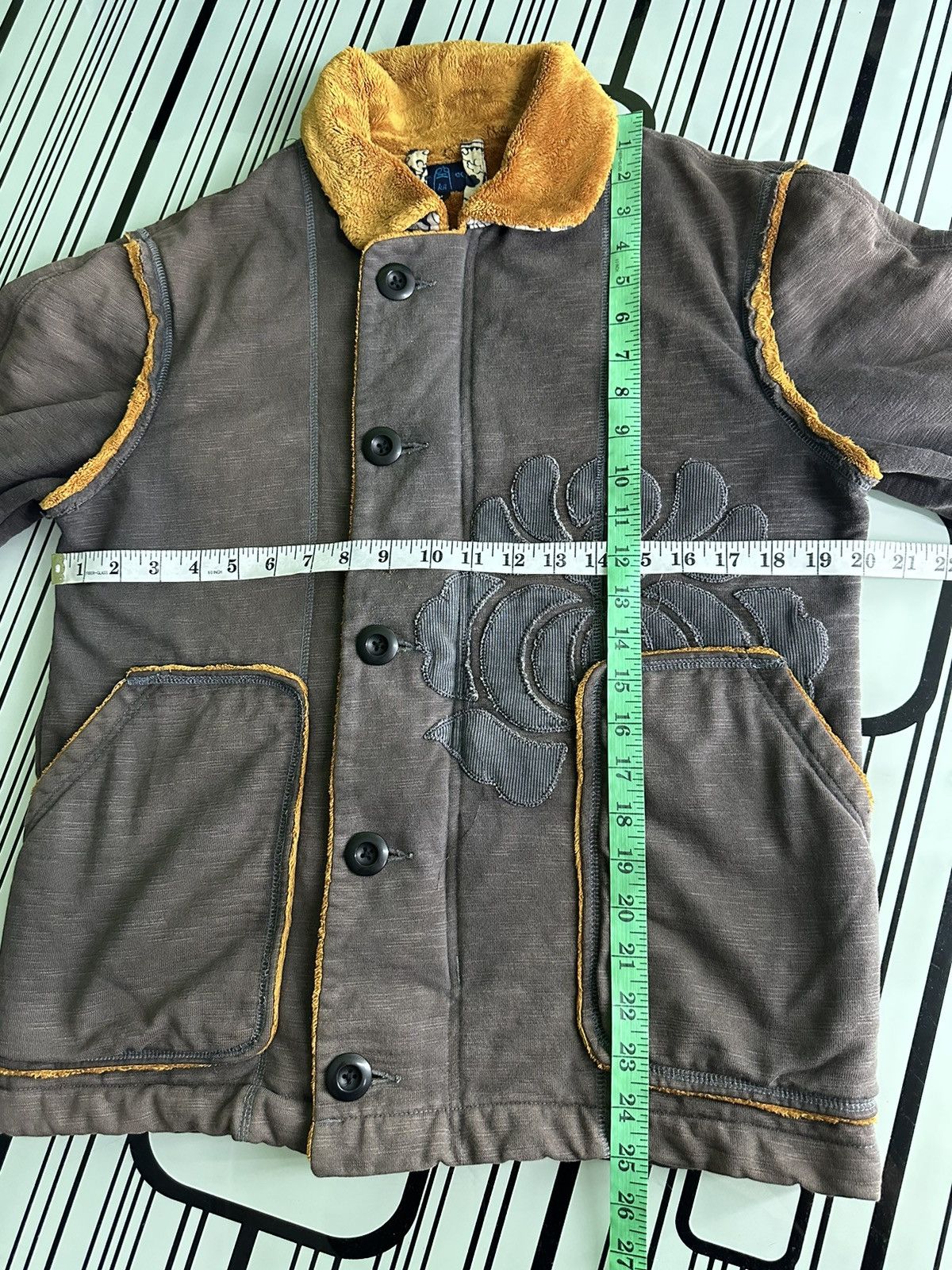 Japanese Brand Fur Winter Coat Iron Under Damp Cloth Coat Jacket Size US M / EU 48-50 / 2 - 13 Thumbnail
