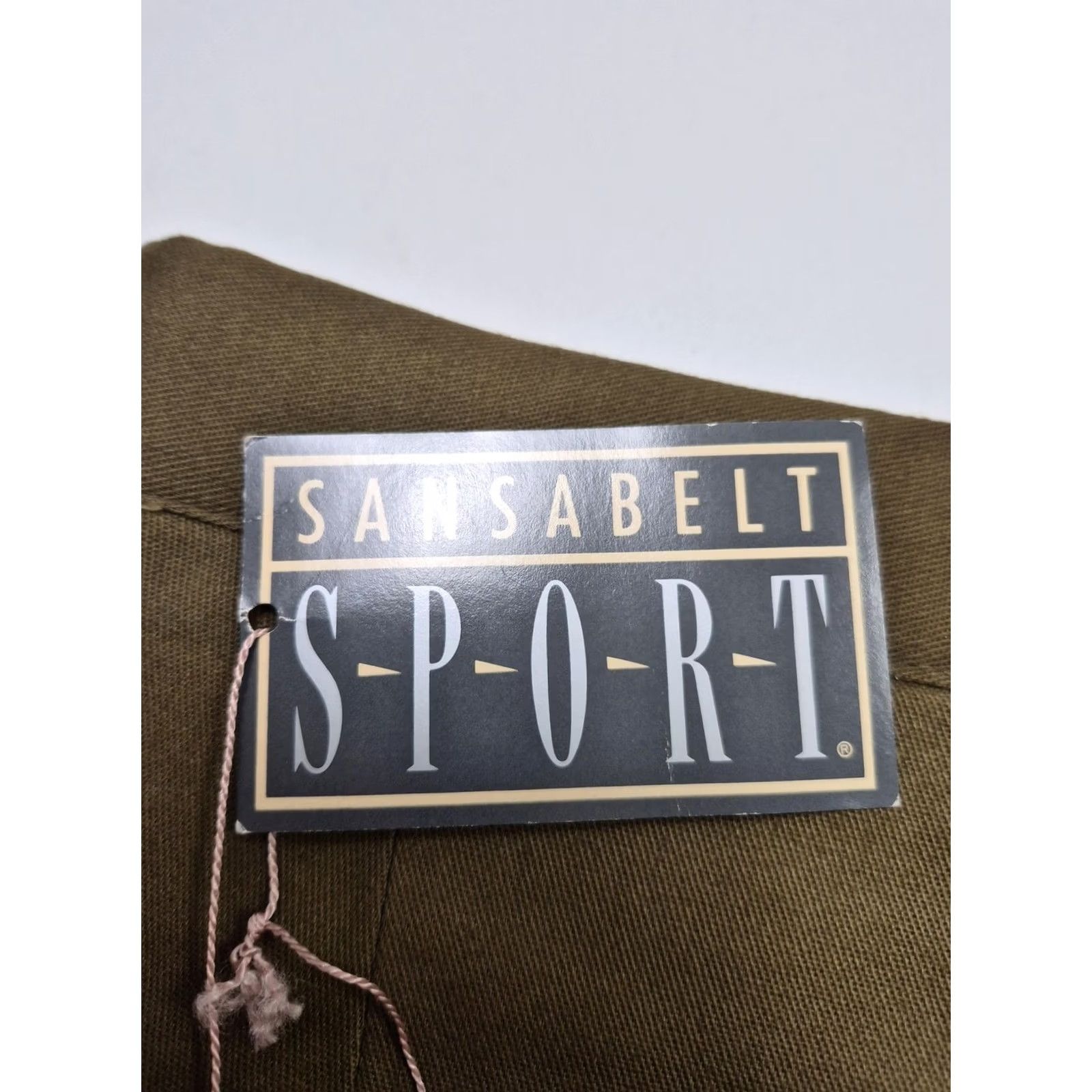 Vintage Sansabelt Sport Dress Pants Mens 36x36 Brown Pleated Straight Unhemmed NWT Size US 36 / EU 52 - 3 Thumbnail