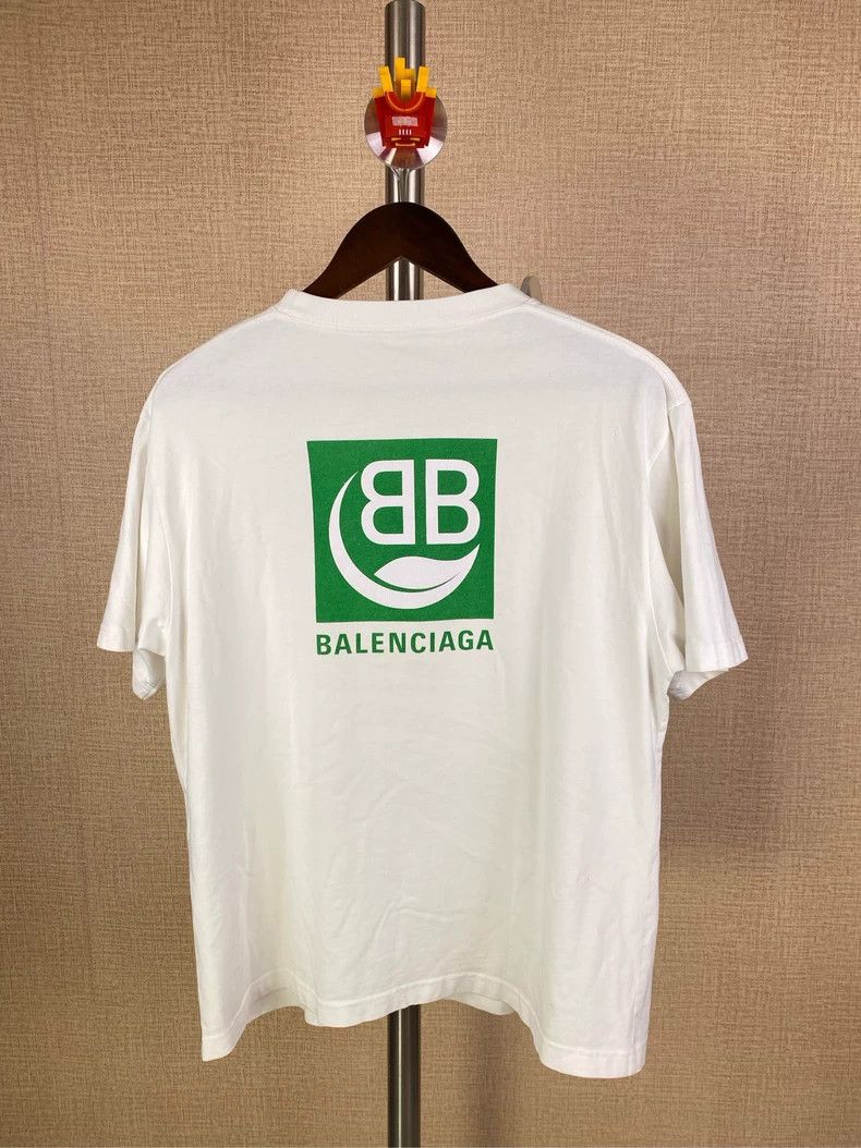 Balenciaga Balenciaga Nvironment-friendly short-sleeve white Size US S / EU 44-46 / 1 - 2 Thumbnail