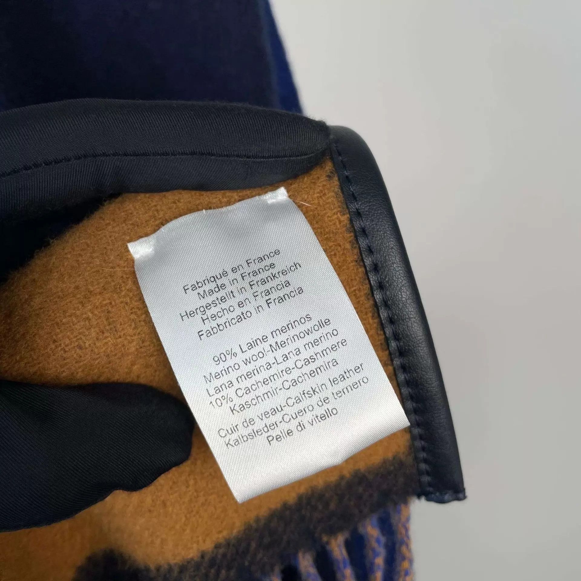 Hermes Hermès 95 New Wool Colorblock Cloak 170/144 Size ONE SIZE - 4 Thumbnail