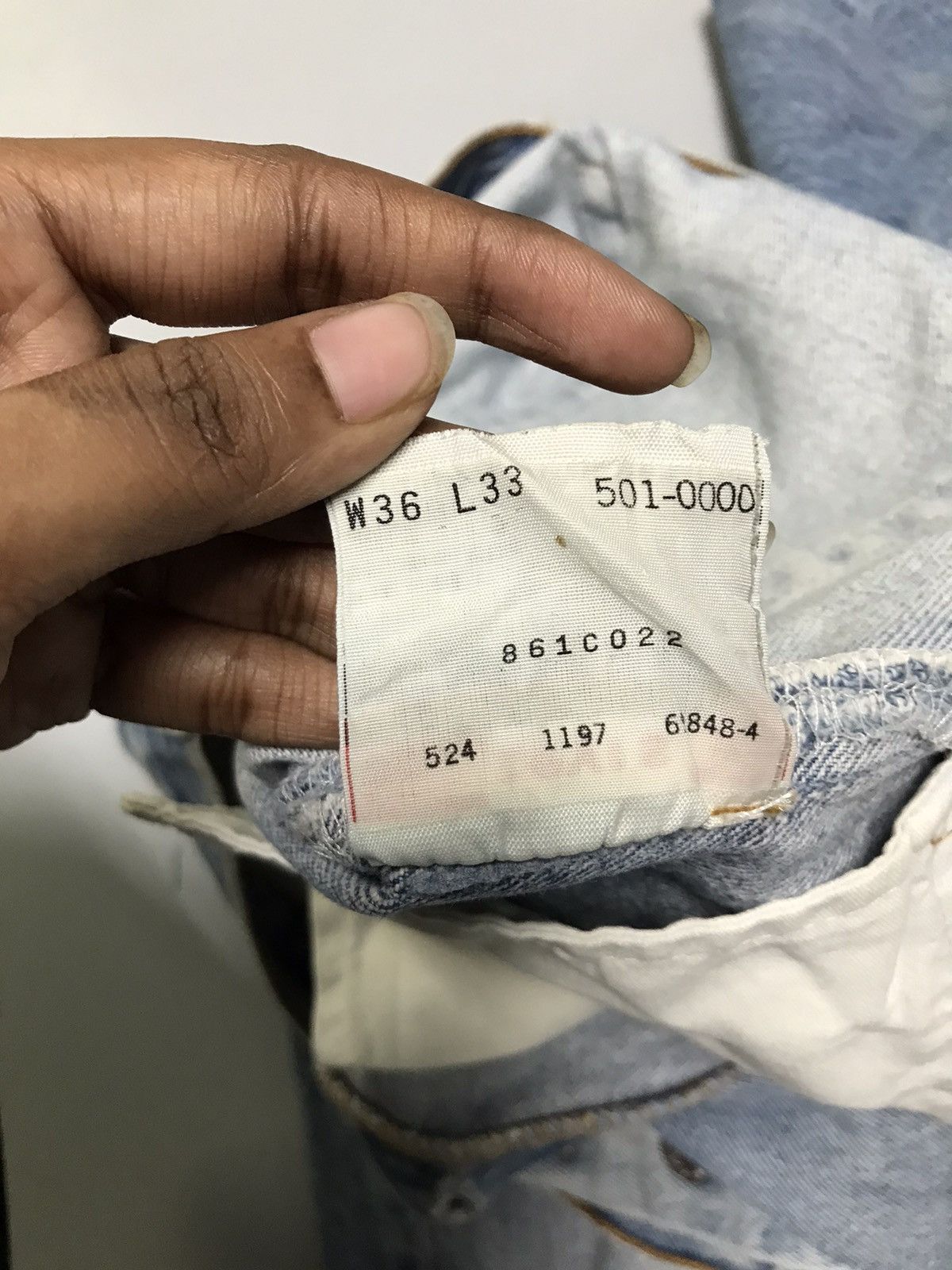 Levi's Vintage Levi’s 501 denim Size US 34 / EU 50 - 9 Thumbnail