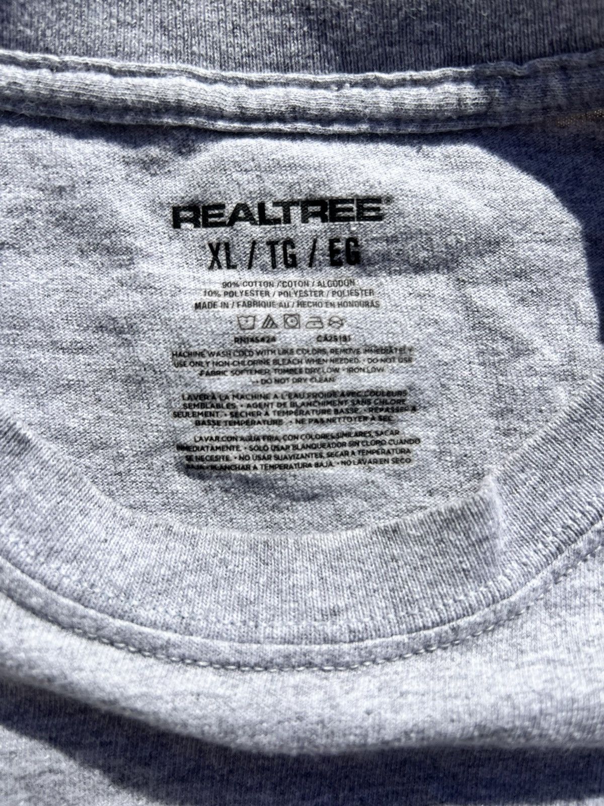 Realtree × Vintage Vintage Grey Realtree t shirt Size US XL / EU 56 / 4 - 3 Thumbnail