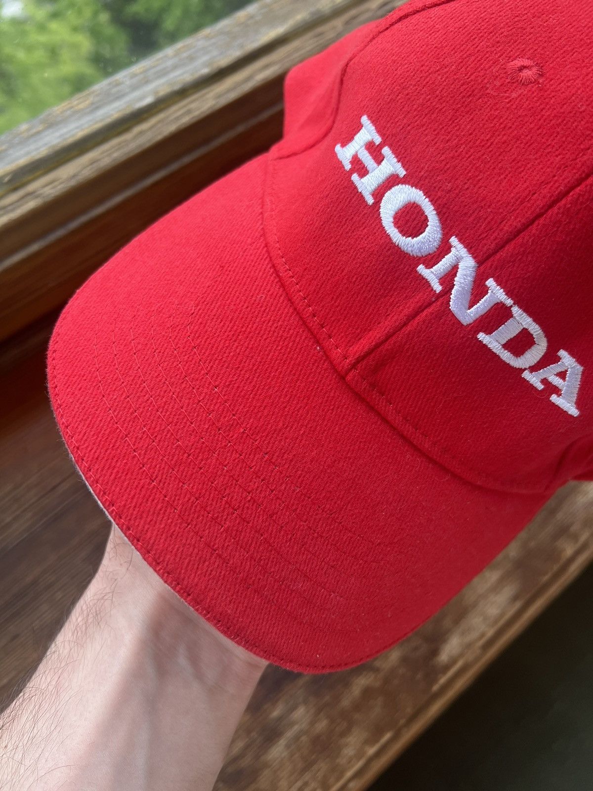 Japanese Brand Y2k Racing Hat Honda 90s Streetwear Cap Size ONE SIZE - 10 Thumbnail