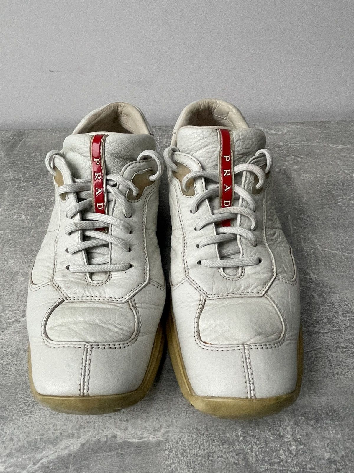 Miu Miu × Prada × Vintage Vintage Prada sneakers Size US 8.5 / IT 38.5 - 2 Thumbnail