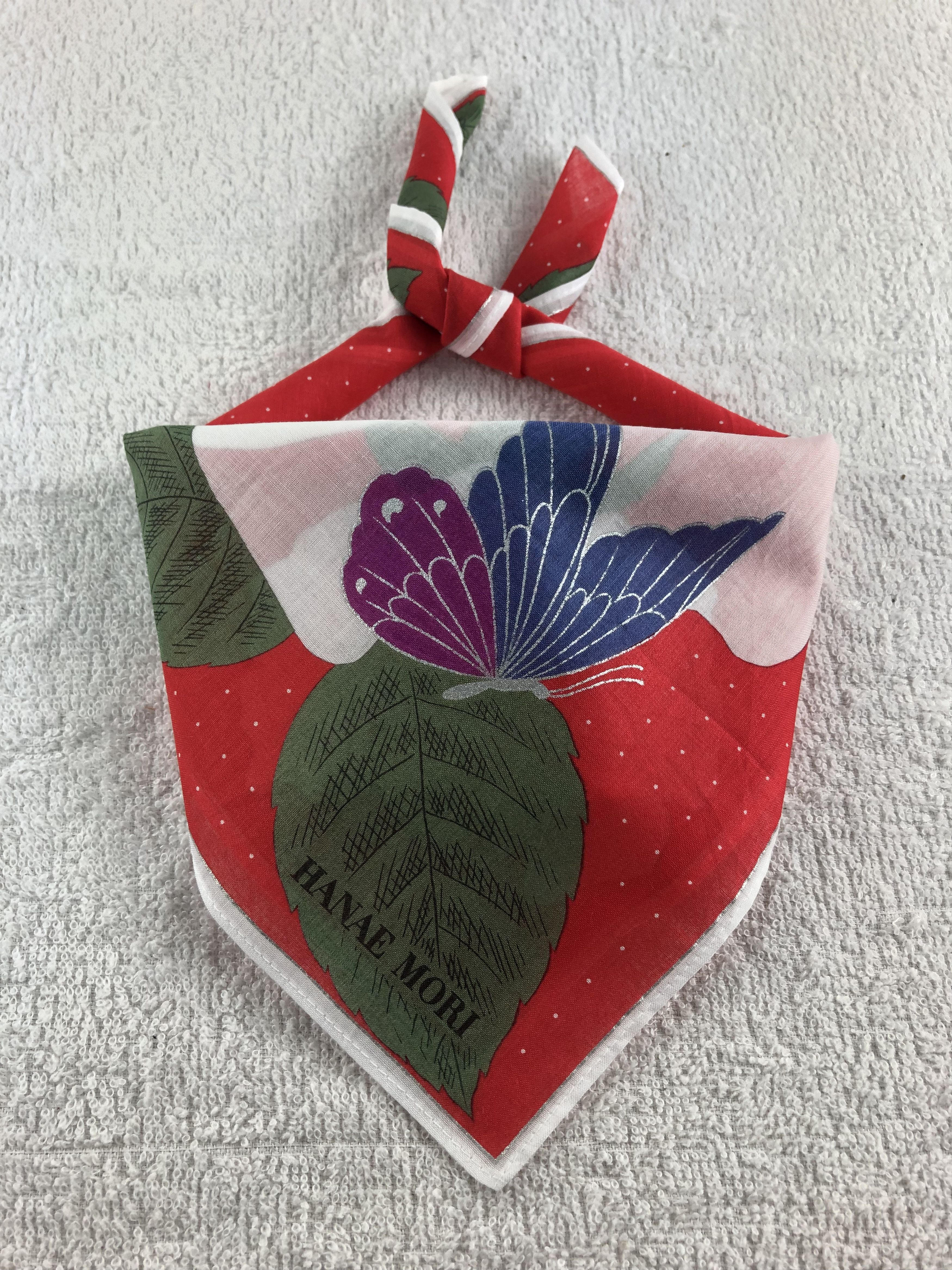Hanae Mori Hanae Mori Handkerchief / Bandana / Neckerchief C191 Size ONE SIZE - 2 Thumbnail
