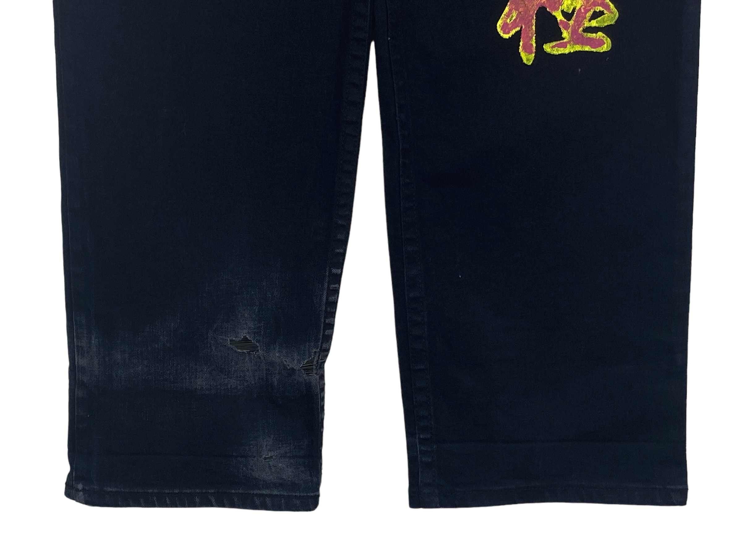Japanese Brand La Soul USA Denim Vintage Baggy Loose Hip Hop Jeans Size US 34 / EU 50 - 10 Thumbnail
