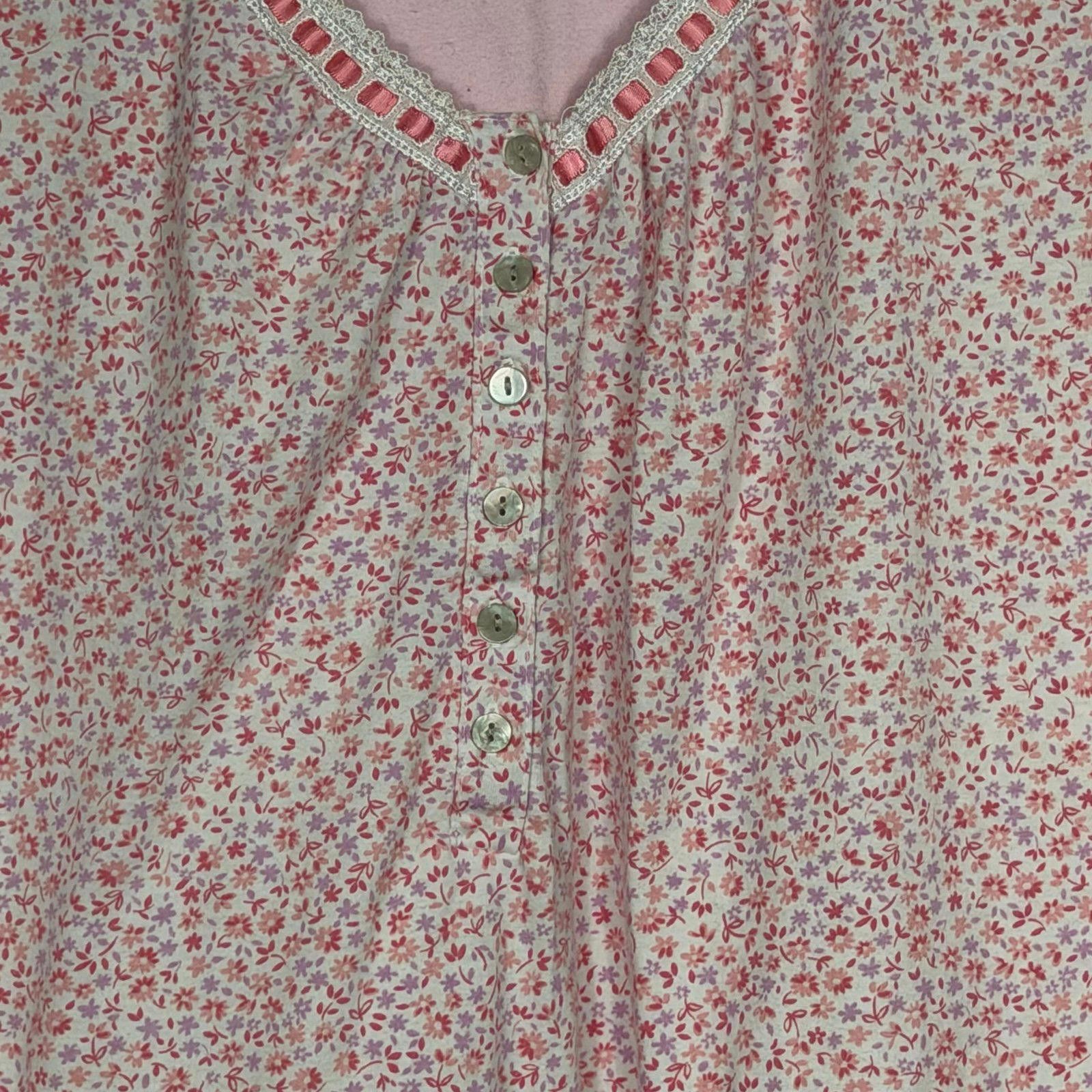 Other Celestial Dreams Large Floral Print Nightgown Size ONE SIZE - 3 Thumbnail