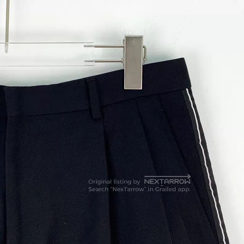 Dior Dior Black side logo letter wool casual shorts Size US 32 / EU 48 - 3 Thumbnail