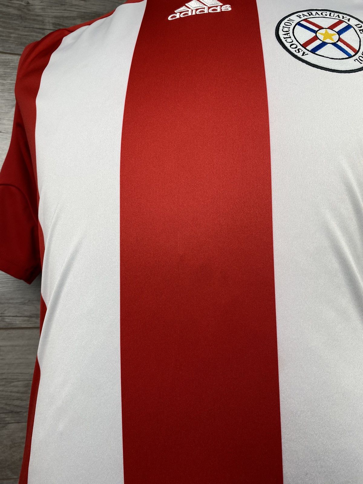 Adidas Paraguay 2009 Adidas Home Jersey Size US S / EU 44-46 / 1 - 18 Thumbnail