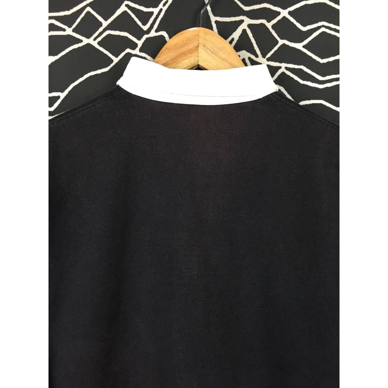 Polo Ralph Lauren Vtg Polo Ralph Lauren Small Logo Longsleeve Rugby Polo Tee Size US M / EU 48-50 / 2 - 10 Thumbnail
