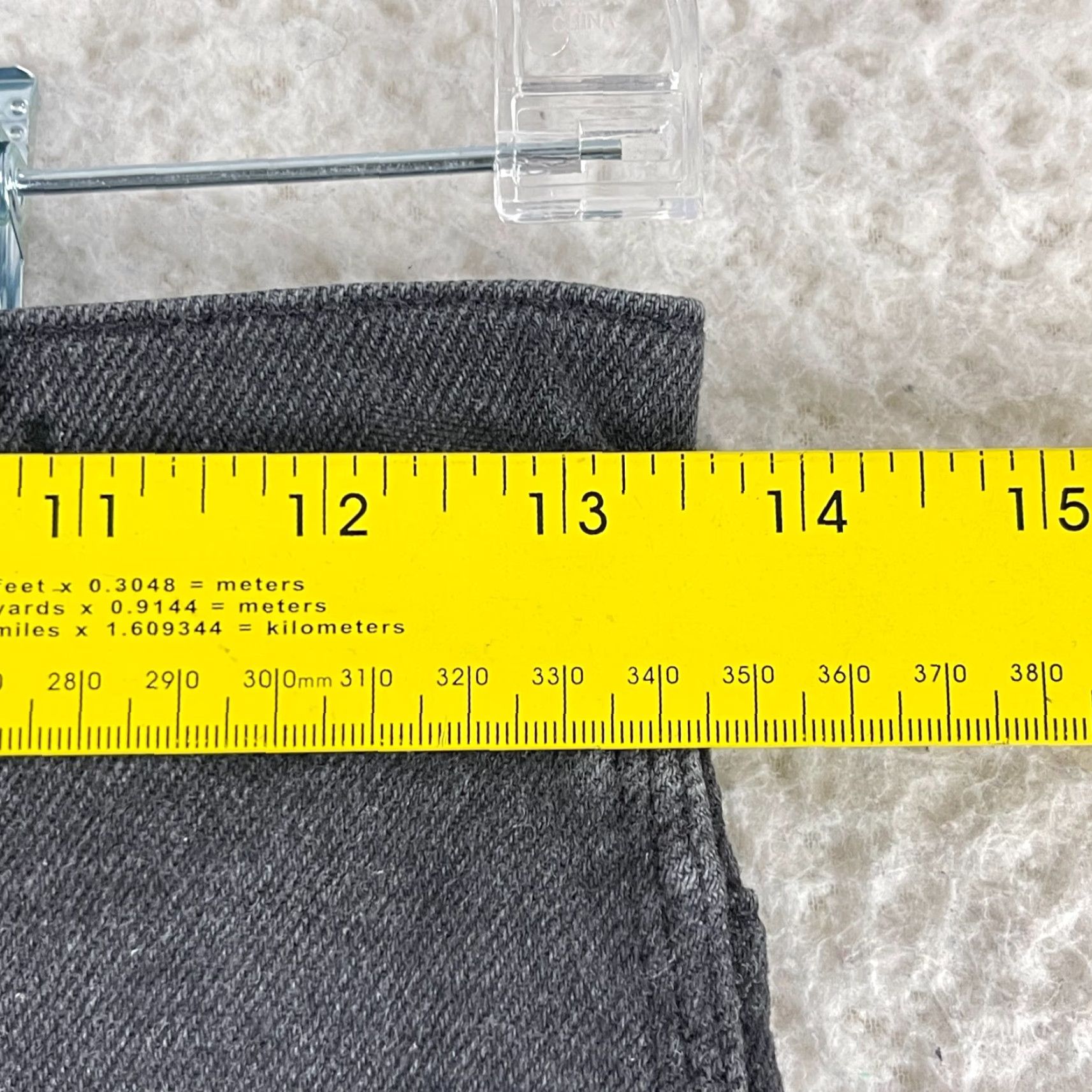 Madewell Madewell Skinny Jeans Womens Size 27 Black Denim 10" High-Rise Casual Size 27" / US 4 / IT 40 - 7 Thumbnail